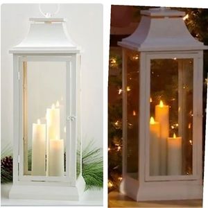 Luminara 25" Heritage Tri-Candle Indoor/Outdoor Lantern